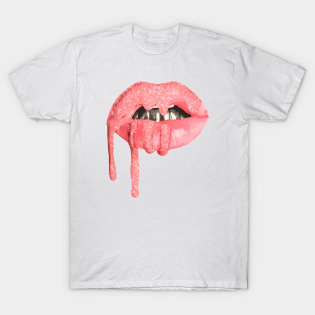 lips T-Shirt by Teeeshirt